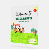 Anniversaire de enfant de golf Par-Tee Welcome (Angle)
