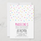 ANNIVERSAIRE DE ENFANT PARTY INVITATION arroses co (Devant)