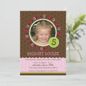 ANNIVERSAIRE DE ENFANT PARTY INVITATION cocu cocci (Debout devant)