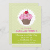 ANNIVERSAIRE DE ENFANT PARTY INVITATION dessin de  (Devant / Derrière)