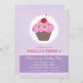 ANNIVERSAIRE DE ENFANT PARTY INVITATION dessin de (Devant / Derrière)