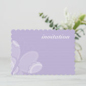 ANNIVERSAIRE DE ENFANT PARTY INVITATION flutterby  (Debout devant)