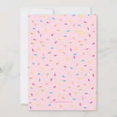 ANNIVERSAIRE DE ENFANT PARTY INVITATION mignon arr (Dos)