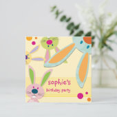 ANNIVERSAIRE DE ENFANT PARTY INVITATION mignon lap (Debout devant)