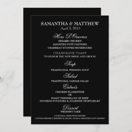 Anniversaire de fiançailles de mariage de modèle (Devant / Derrière)