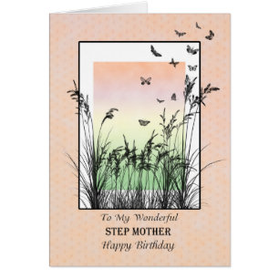 Anniversaire de la belle-mère, aux papillons