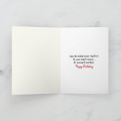 Anniversaire de la carte de bibliothèque (Intérieur)