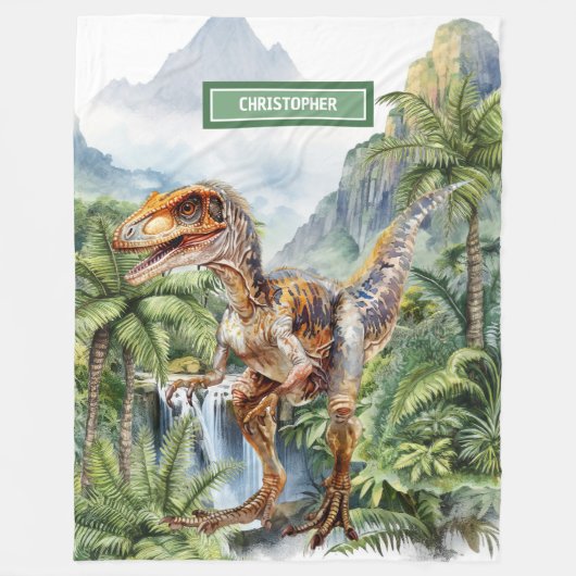 Anniversaire de la couverture de dinosaure préhist (Devant)