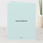 ANNIVERSAIRE DE LA FILLE DRAGON IMAGINAIRE CARTE D (Dos)