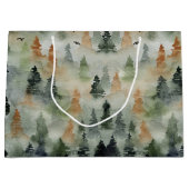 Anniversaire de la Forêt Misty | Sac cadeau de ret (Devant)