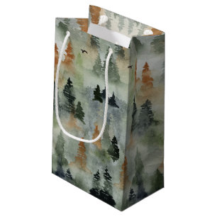 Anniversaire de la Forêt Misty   Sac cadeau de ret
