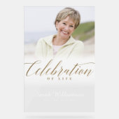 Anniversaire de la mort Célébration de la vie Mémo (Recto)
