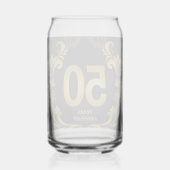 Anniversaire de la Parties scintillant d'or de 50  (Recto)