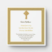 Anniversaire de la plaque d'Ordination du pasteur (Devant)