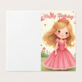 Anniversaire de la princesse fée dans un rêve rose (Outside Unfolded)