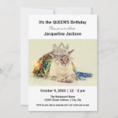 Anniversaire de la Reine - Invitation d'anniversai (Devant)
