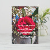 Anniversaire de la Reunion Invitation (Debout devant)