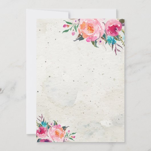 Anniversaire de l'ananas Invitation (Dos)