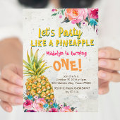 Anniversaire de l'ananas Invitation