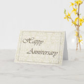 Anniversaire de l'employé Nouvelles cartes classiq (Fleur jaune)