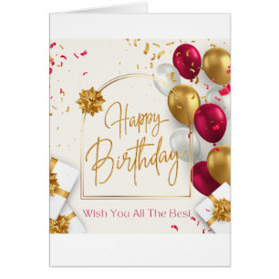 Anniversaire de l'invitation de carte