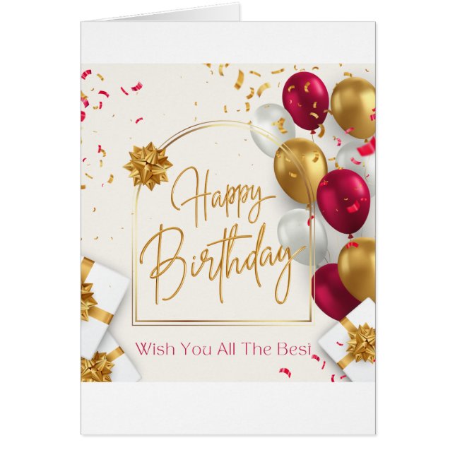 Anniversaire de l'invitation de carte (Devant)