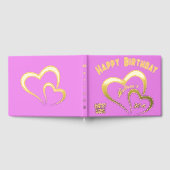 Anniversaire de l'or moderne sur Pink Rect. Monogr (Complet)