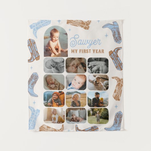 Anniversaire de l'Ouest Première année Tapisserie  (Devant)