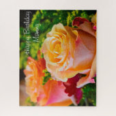 Anniversaire de Maman. Puzzle (Vertical)