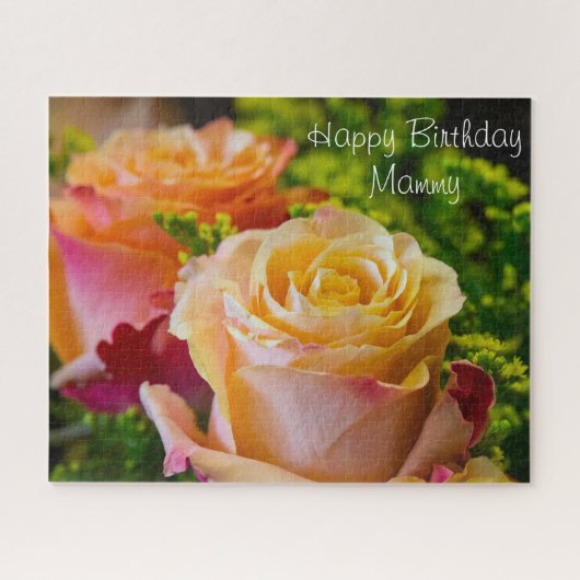 Anniversaire de Maman. Puzzle (Horizontal)