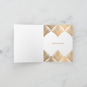 Anniversaire de mariage d'or de feuille (Intérieur)