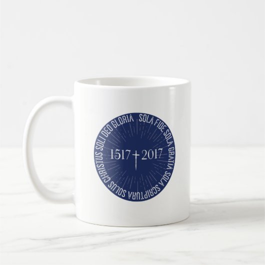 Anniversaire de réforme 500 ans 1517 - tasse 2017 (Gauche)