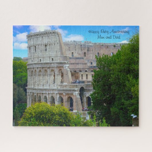 Anniversaire de Ruby. Jigsaw Puzzle (Horizontal)