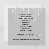 Anniversaire de Song Bird Invitation (Dos)