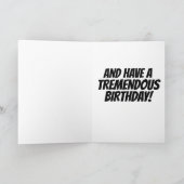 ANNIVERSAIRE DE TRUMP ALLONS LA CARTE BRANDON (Intérieur)