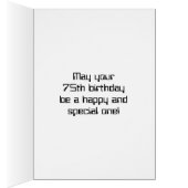 Anniversaire des 75 ans sur le thème de l'informat (Intérieur (Droit))