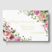 Anniversaire des roses roses et des huiles d'or (Recto)