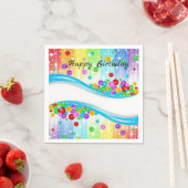 Anniversaire des serviettes en papier (En situation)