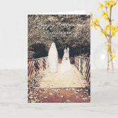 Anniversaire d'Halloween Sur la carte du pont (Fleur jaune)