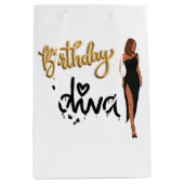 Anniversaire Diva Cadeau Sac (Devant)