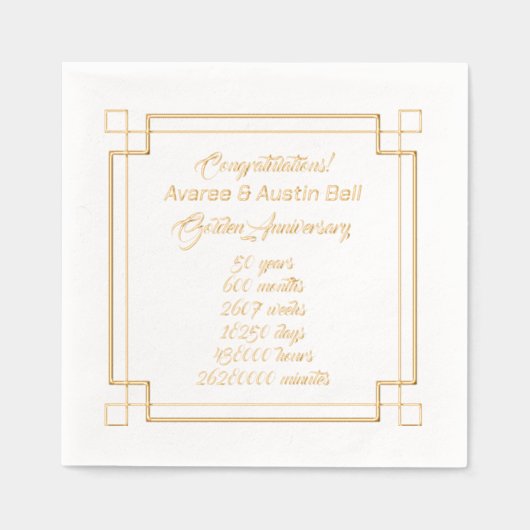 Anniversaire d'or 50e (Recto)