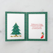 Anniversaire d'ours de nounours sur la carte de (Intérieur)