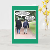 Anniversaire, drôle de carte (Fleur jaune)