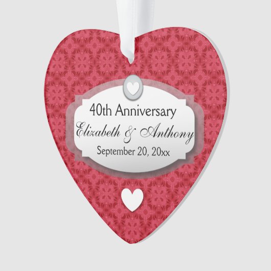 Anniversaire du 40e Mariage Ruby Red Z06 (devant)