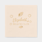 Anniversaire du Beach Club (Recto)