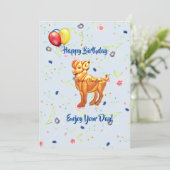 Anniversaire du Bélier (21 mars - 19 avril) Carte (Debout devant)