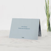 ANNIVERSAIRE DU CHAMP POPPY D'UNE CARTE DE MORT (Dos)