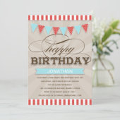 ANNIVERSAIRE DU CIRQUE | INVITATIONS D'ANNIVERSAIR (Debout devant)