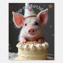 Anniversaire du cochon de Hap