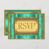 Anniversaire du Fiançailles Mariage RSVP (Devant / Derrière)